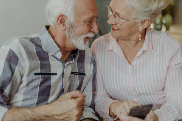 istock Senior couple online 1379554221