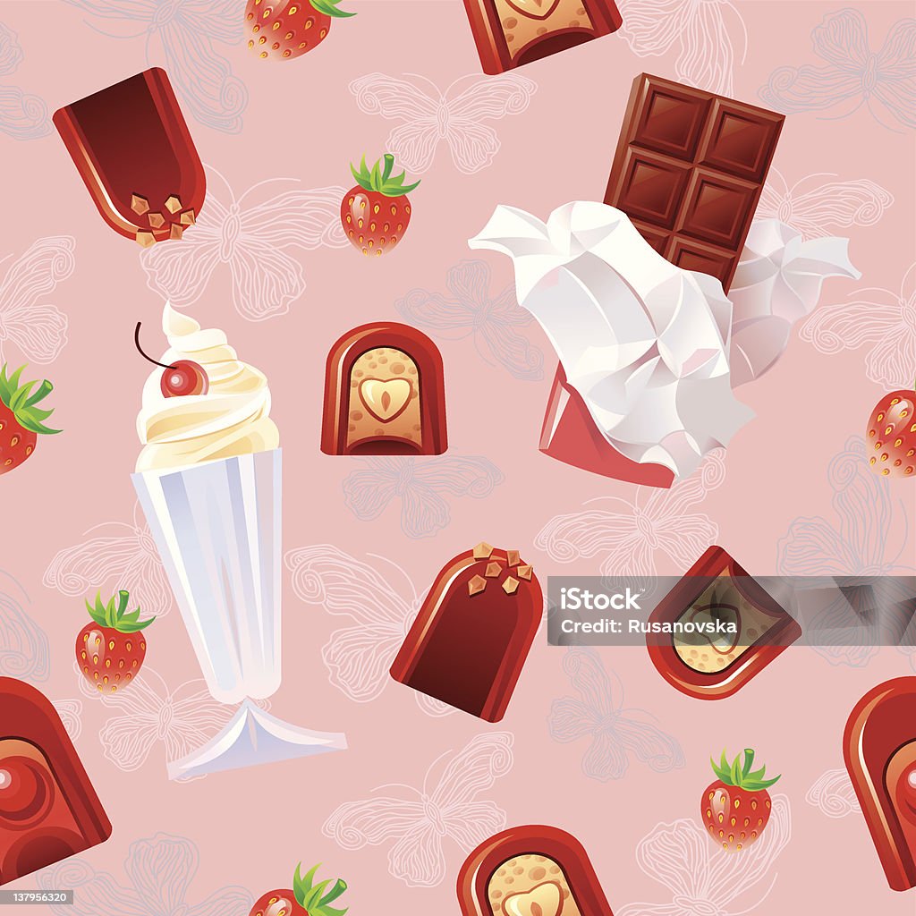 Vector Pattern Sweet Background Sweet Pattern Stock Illustration - Download Image Now - Animal Markings ...