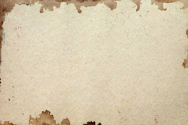 istock Old brown paper grunge background. Abstract liquid coffee color texture. 1379643551