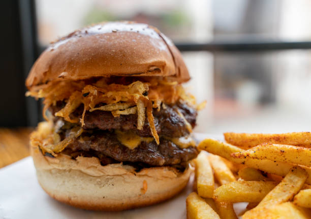 istock Barbecue hamburger stock photo 1379668095