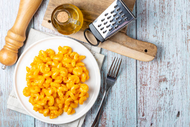 istock Mac and cheese, typical American food. 1379785828