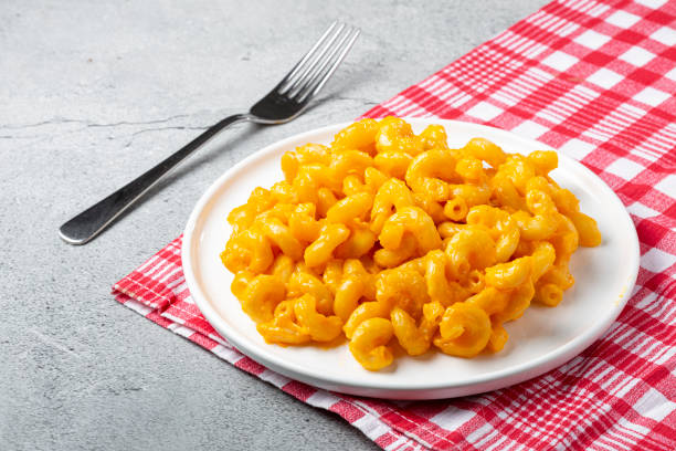 istock Mac and cheese, typical American food. 1379785833