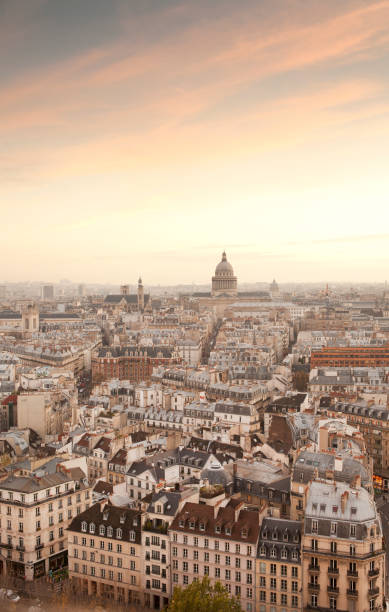 istock Paris Sunset Cityscape 1379839245