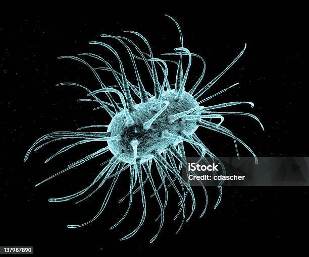 Bacterias Foto de stock y más banco de imágenes de Bacteria - Bacteria, Electrón, Arma biológica