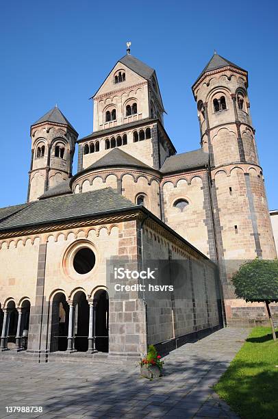 Maria Laach Abadiaabtei - Fotografias de stock e mais imagens de Abadia de Maria Laach - Abadia de Maria Laach, Alemanha, Basílica