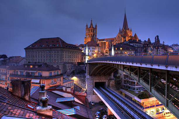 istock Lausanne skyline, Switzerland 137990210