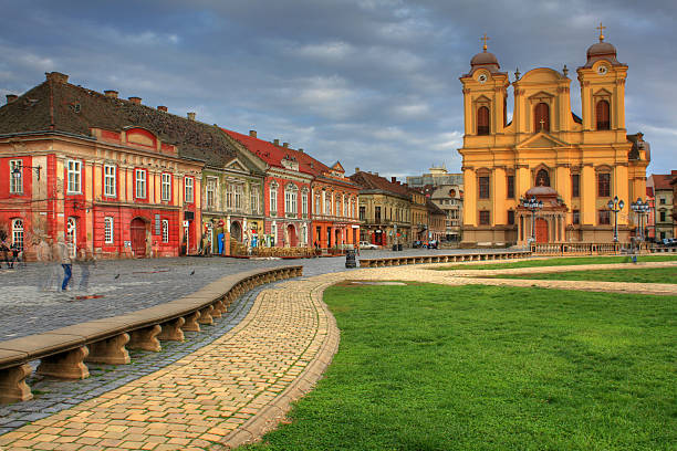 Union square 02, Timisoara, Rumania - foto de stock