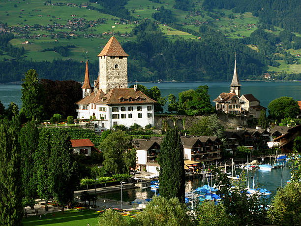 istock Spiez Castle 05, Switzerland 137991309