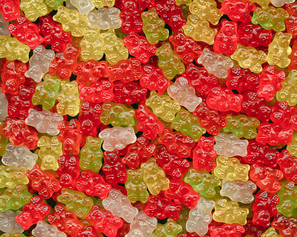 istock Background of gummy bear candy 137991621
