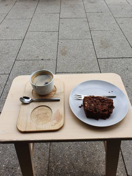 istock Coffee in a cup with a sweet 1379916345