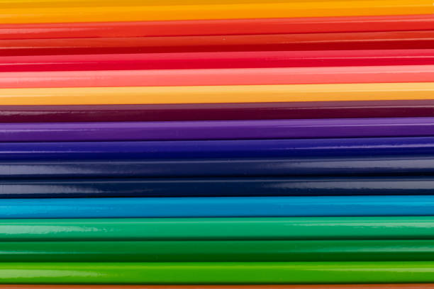 istock Many multicolored pencils, isolated on white background with copy space. Art and education background. 1379938927