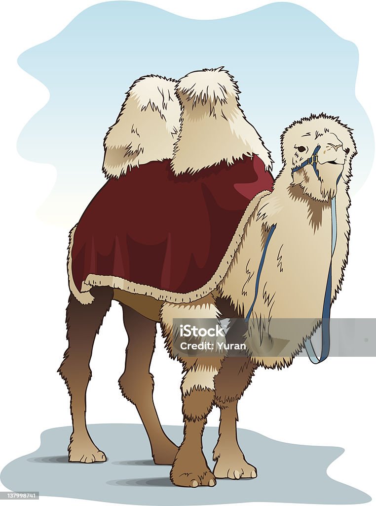 Camelo - Vetor de Animal royalty-free
