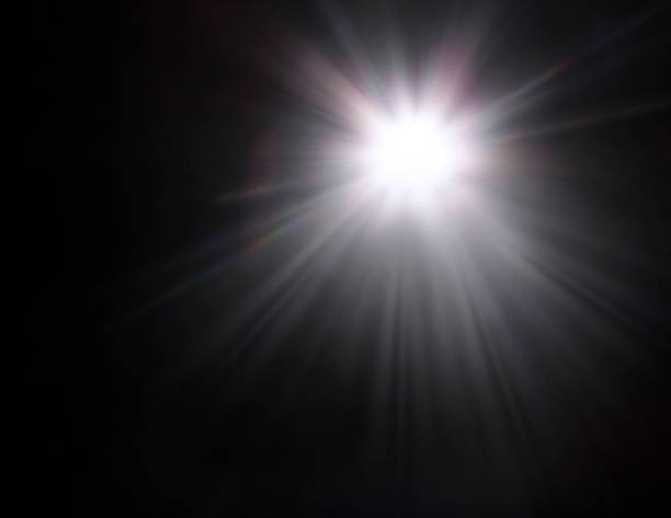 istock flash of light on a black background 1380002035