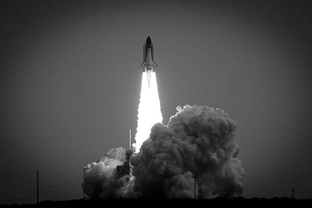 istock The Endeavor STS-134 launching into space 138000853