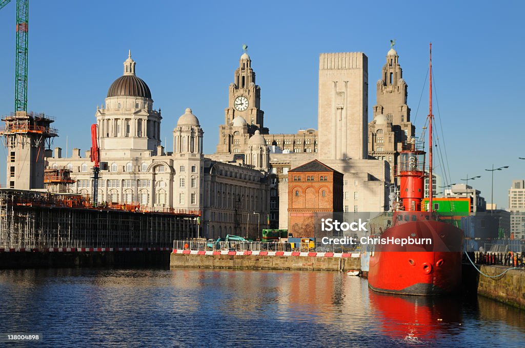 Turísticas de Liverpool - Foto de stock de Agua libre de derechos