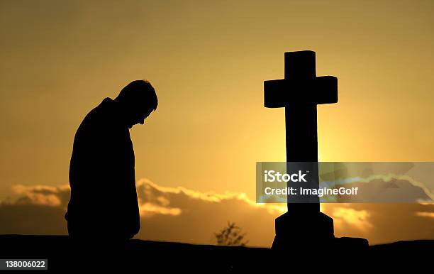Remembering Stock Photo - Download Image Now - Ideas, Tombstone, Adult