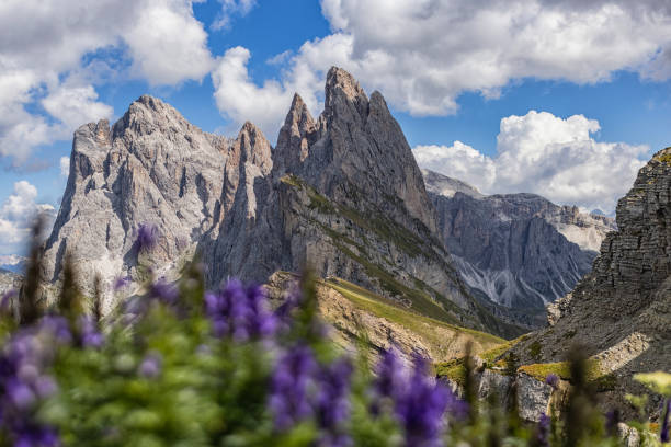 istock Seceda iconic outdoors landscape of the Dolomites 1380088199