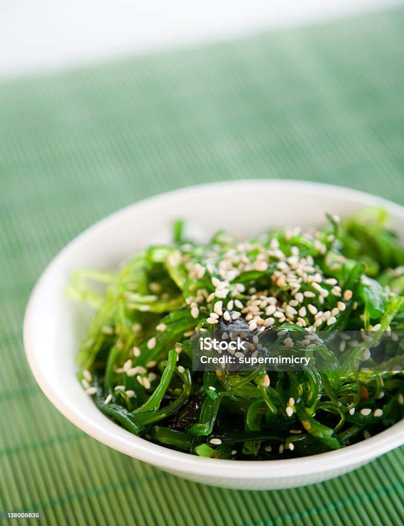 Seaweed Salad Wakame Seaweed Salad Seaweed Stock Photo