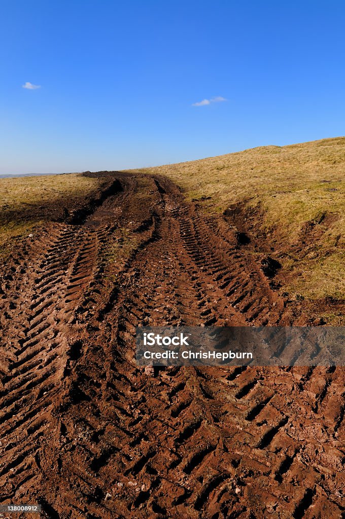 Feldweg - Lizenzfrei Blau Stock-Foto