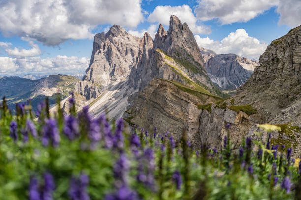 istock Seceda iconic outdoors landscape of the Dolomites 1380090151