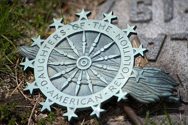Grave of  a Daughters of the American Revolution.