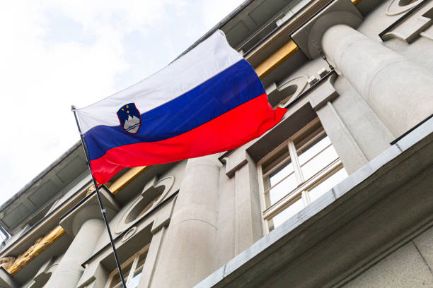istock Slovenia national flag 1380108003