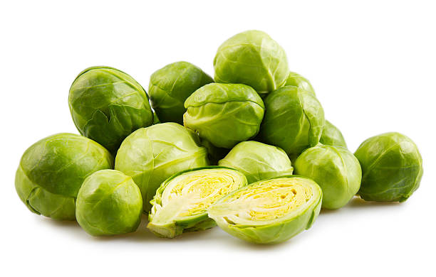 Brussels sprouts stock photo