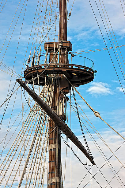istock Mast, Galleon. Color Image 138011560