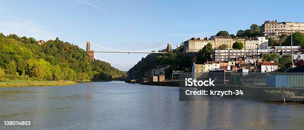 Clifton Y Al Río Avon Bristol Foto de stock y más banco de imágenes de Bristol - Inglaterra - Bristol - Inglaterra, Panorama urbano, Puente - Estructura creada por humanos