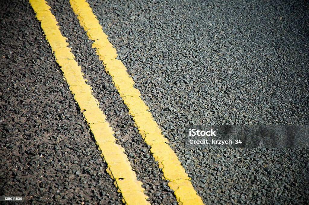 Des lignes jaunes - Photo de Ligne jaune libre de droits