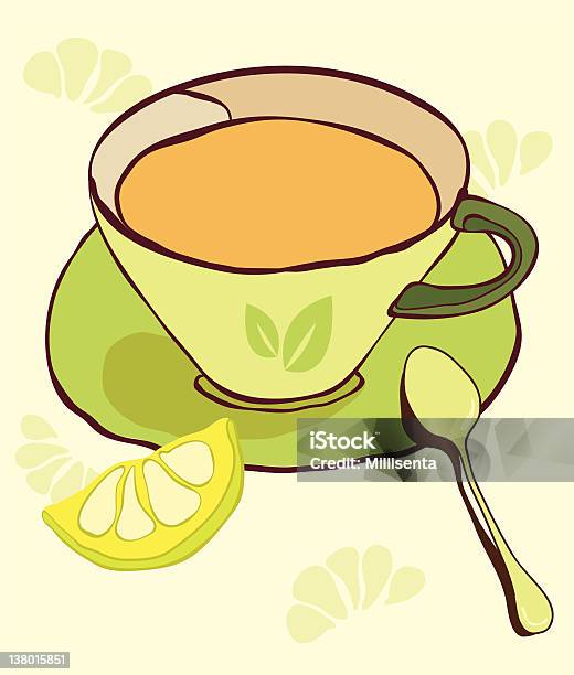 Chávena De Chá - Arte vetorial de stock e mais imagens de Alimentação Saudável - Alimentação Saudável, Chá, Chá da Tarde