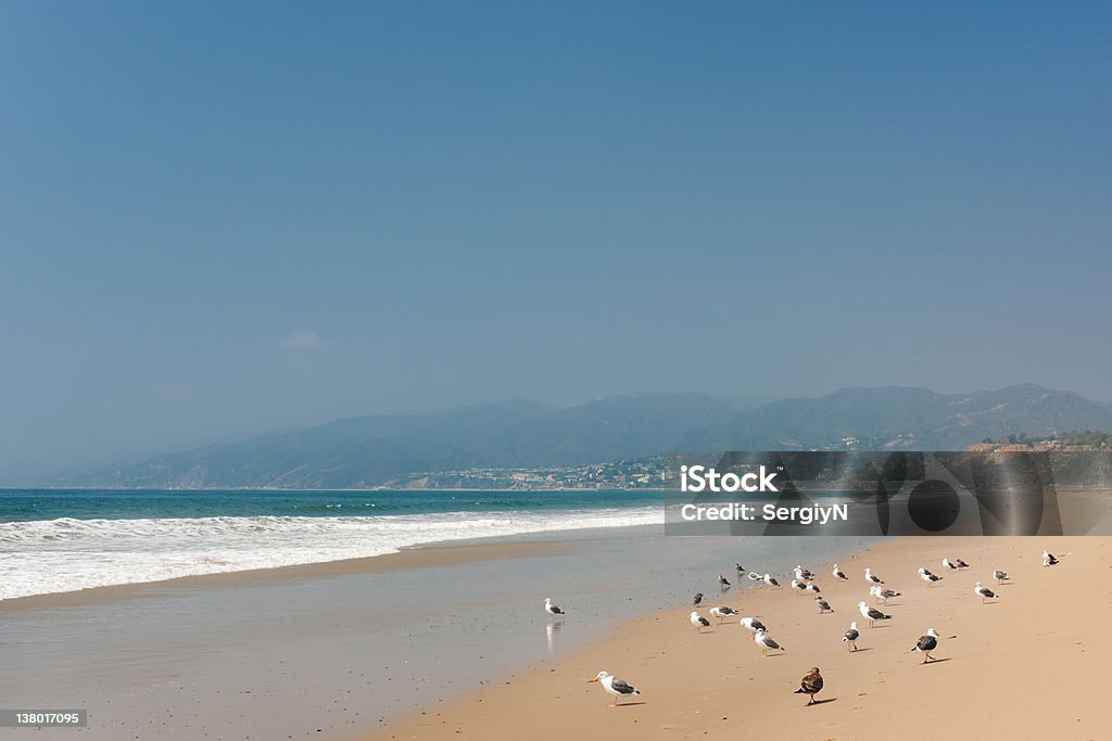 Oceano Pacifico a Santa Monica - Foto stock royalty-free di Acqua