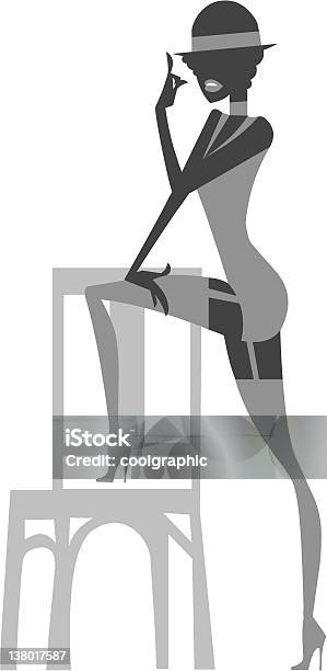 Broadway Musicalsilhouette Stock Vektor Art und mehr Bilder von Burlesque-Striptease - Burlesque-Striptease, Cabaret, Broadway - Manhattan