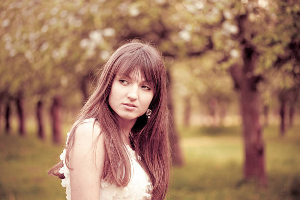 istock Girl in the garden 138018649