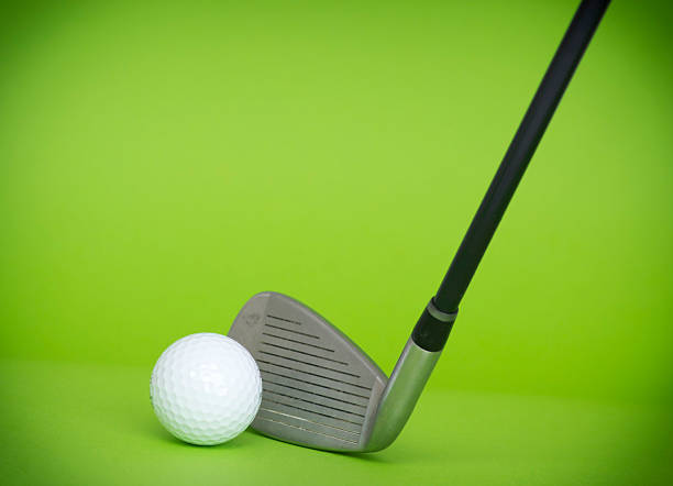 istock Golf Ball and Club 138022843