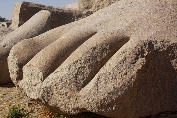 istock The foot of Ramesses II 138023263