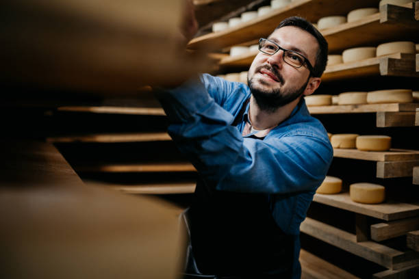 istock Portrait of Bearded Cheesemonger 1380238499