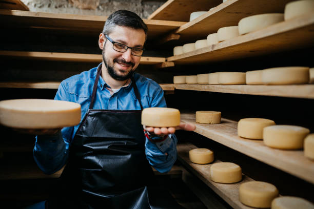 istock Portrait of Bearded Cheesemonger 1380238503