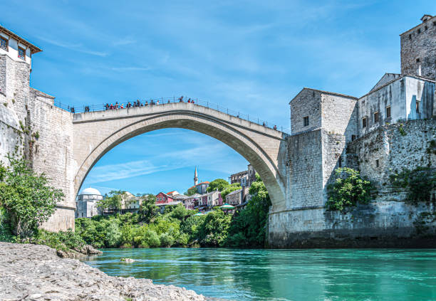 Old Bridge Old Bridge stari most mostar stock pictures, royalty-free photos & images