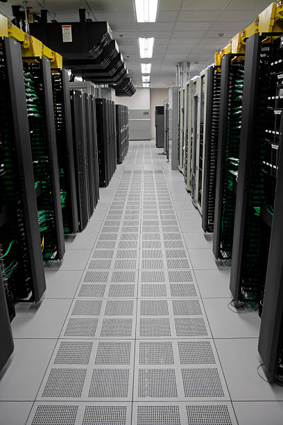 Network Data Center stock photo