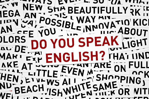 Do You Speak English? Do You Speak English and other words england stock pictures, royalty-free photos & images