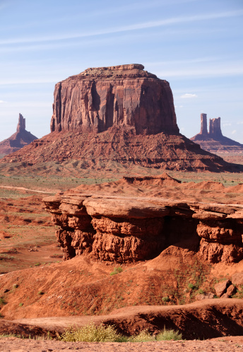 The famous John Fords Point in Monument Valley, Utah.