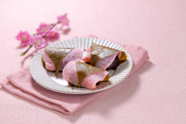 日本の伝統菓子、さくら餅