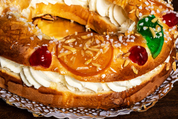 istock Tortell de reis or king cake, Catalonia, Spain. 1380297751