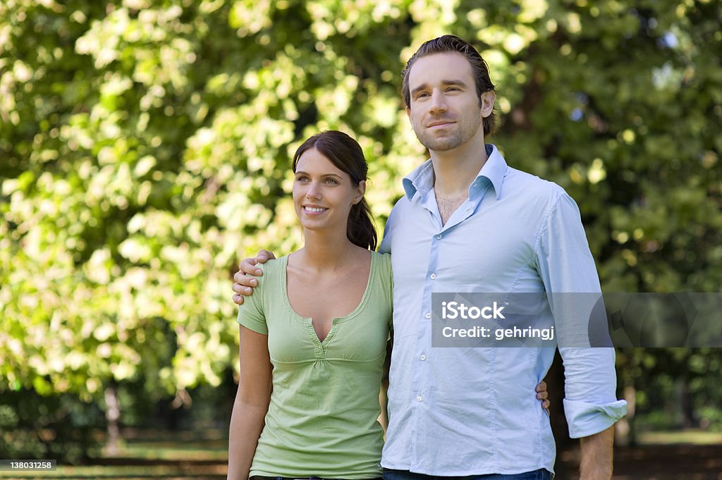 Happy young couple embracing each other Closeup portrait of a happy young couple embracing each other 20-24 Years Stock Photo