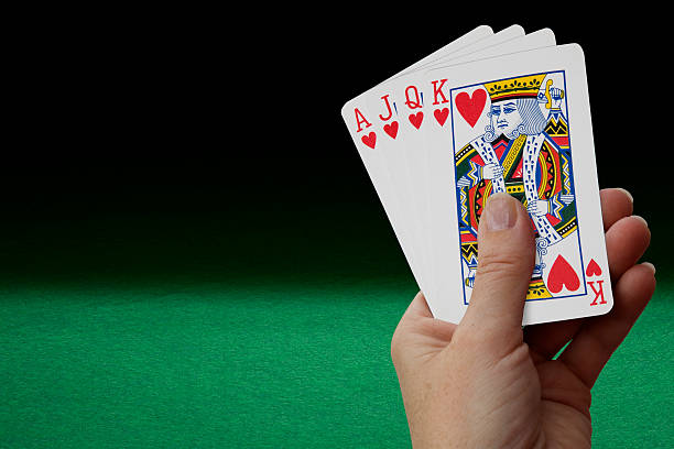 karty - cards poker king card green zdjęcia i obrazy z banku zdjęć