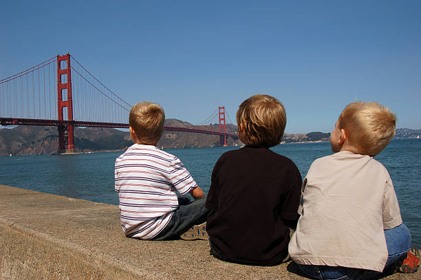 istock Boy Tourists in San Francisco 138035883