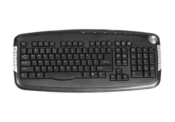 Computer keyboard stock photo