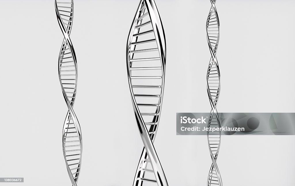 DNA Strands Close view of dna strands DNA Stock Photo