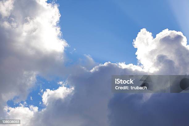 Cloudy Sky Stock Photo - Download Image Now - Beauty In Nature, Blue, Climate